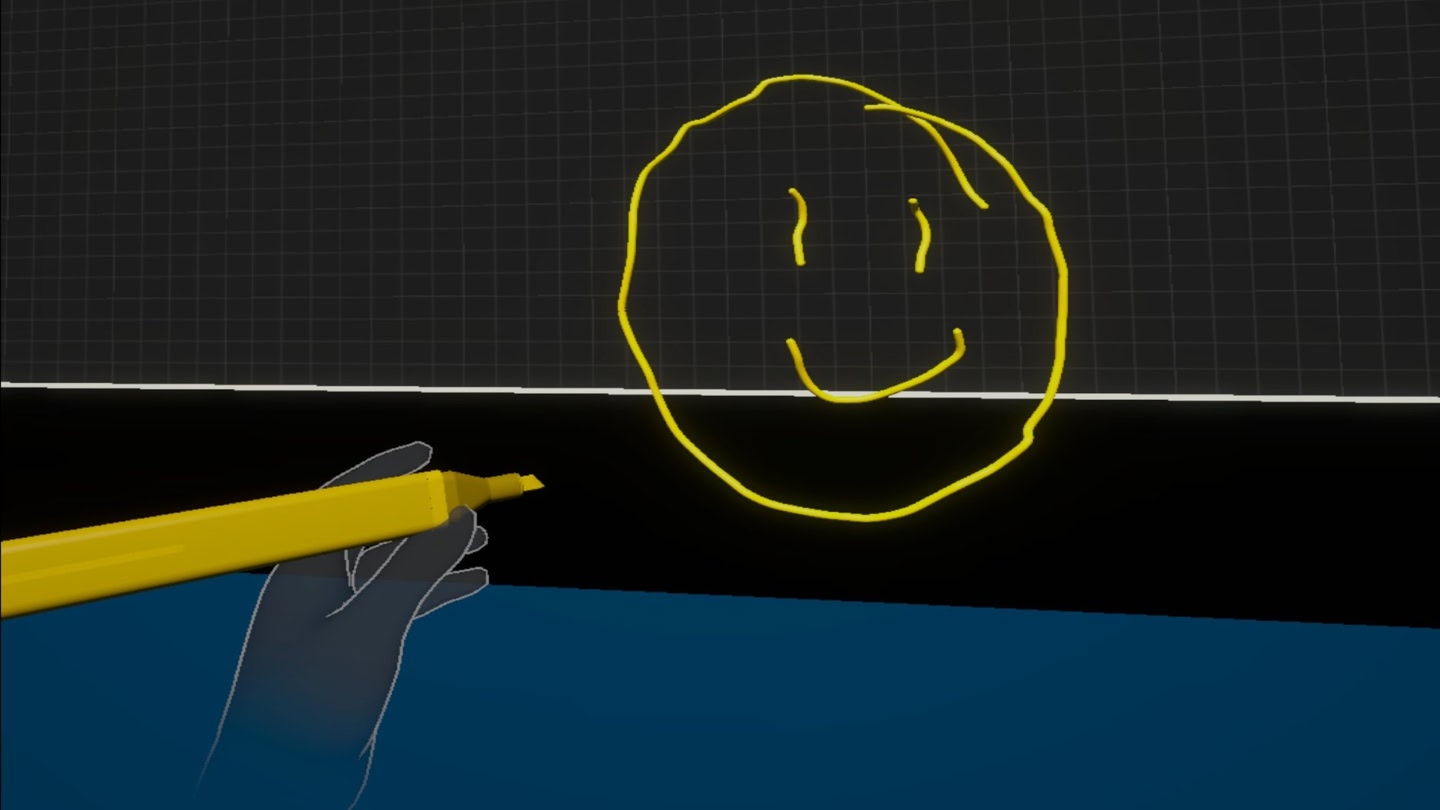 Hand tracking interface for natural VR interaction