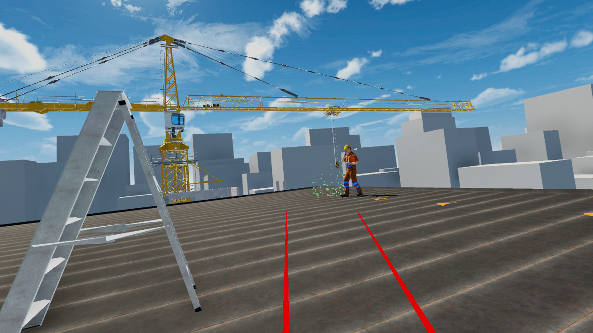 VR Fieldwork working at heights safety training module