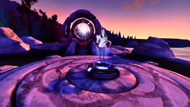 VX Therapy home-based VR therapy session interface for PTSD treatment